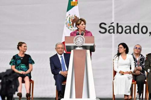 La transformación del país no puede parar, también la haremos llegar al Estado de México: Delfina Gómez